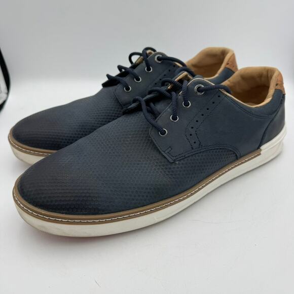Johnston & Murphy Golf Spikeless Waterproof Oxford Shoes Men’s 12 Navy Leather main image 8